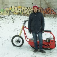 Electric snowmobile_electric snowbike_электро снегоход_11