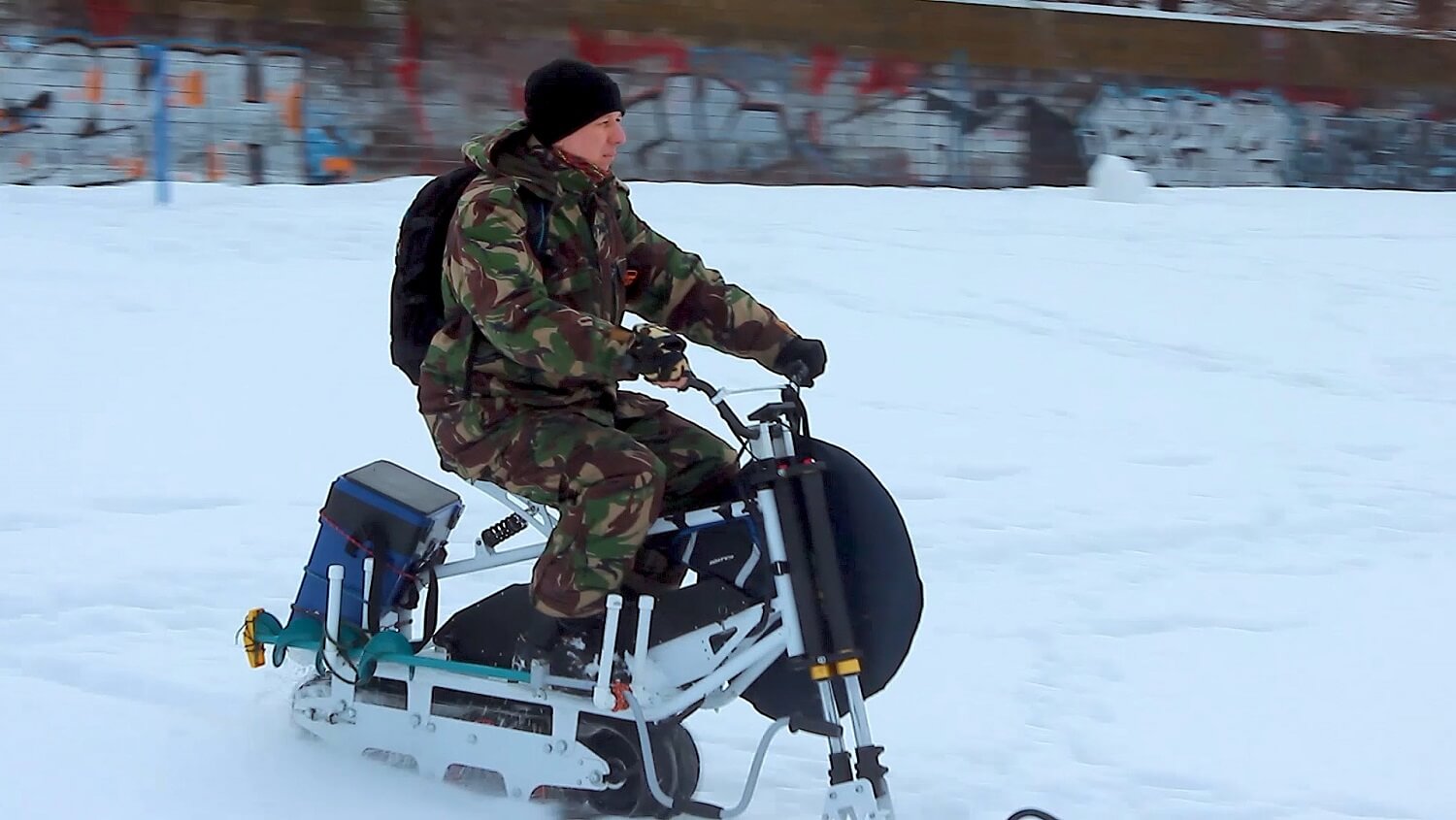 ice fishing sled