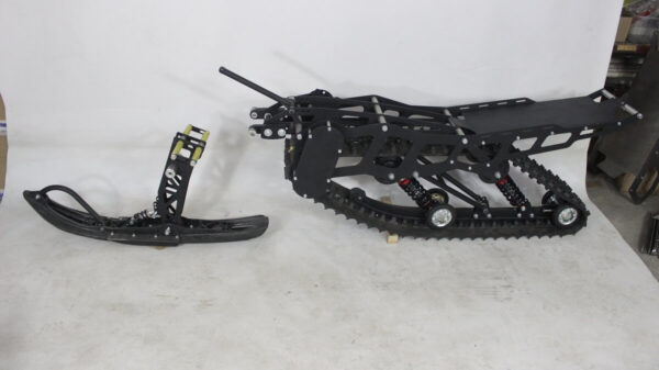 snowbike kit for ET Time moto_snowmobile kit for electric motorcycle_tracked kit_ET Time snowbike_1