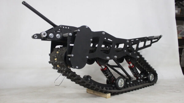 snowbike kit for ET Time moto_snowmobile kit for electric motorcycle_tracked kit_ET Time snowbike_8