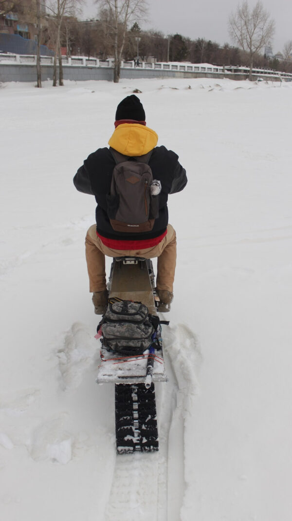 Powerful electric snowbike_electric snowmobile_electric snowscooter_electric sled_mtt136_moonbikes_electric bike for snow_11