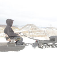 Electric snowmobile_MTT 136_electric towing machine_snow dog_electric ATV_electric sled_electric vehicle_electric bike_10
