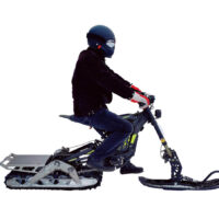 Snowbike kit for Surron_Sur Ron snowmobile kit_Monotrack FLAT_5